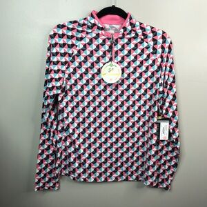 Tail White Label Louella Long Sleeve Raglan Top Sz Medium